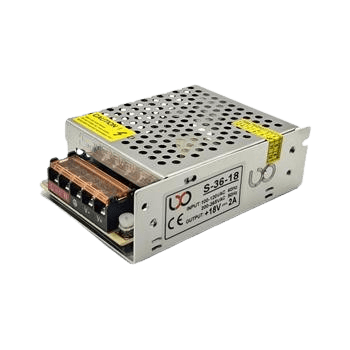 منبع تغذیه فلزی SWITCHING 18V 2A