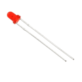 LED RED 3MM مات ال ای دی قرمز 3 میلی متر