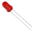LED RED 5MM مات ال ای دی قرمز 5میلی متر