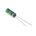 CAP 100UF 35V GREEN خازن الکترولیت دیپ
