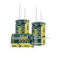 CAP 68UF 450V GREEN خازن الکترولیت دیپ