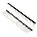 PIN HEADER 1×40 17MM پین هدر نری صاف مس