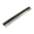 PIN HEADER 2×40 21MM پین هدر نری صاف مس