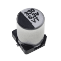 خازن الکترولیت CAP ELEC 330UF 6.3V 6.3*7.7MM SMD